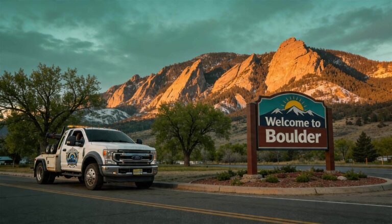 Private Property Towing in Boulder colorado