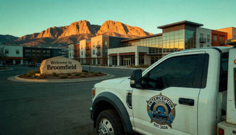 Private Property Towing in Broomfield colorado