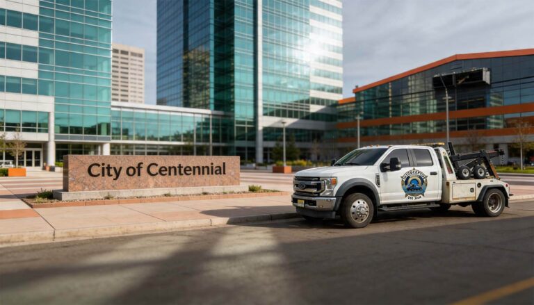 Private Property Towing IN Centennial CO