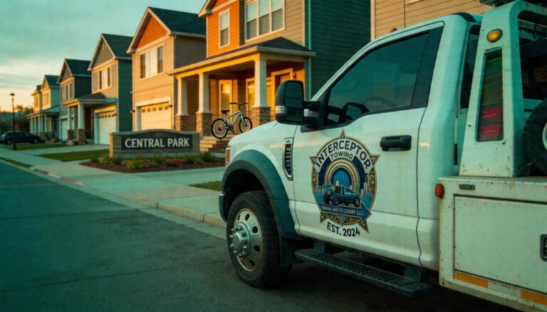 Private Property Towing in centeral park and stapleton colorado