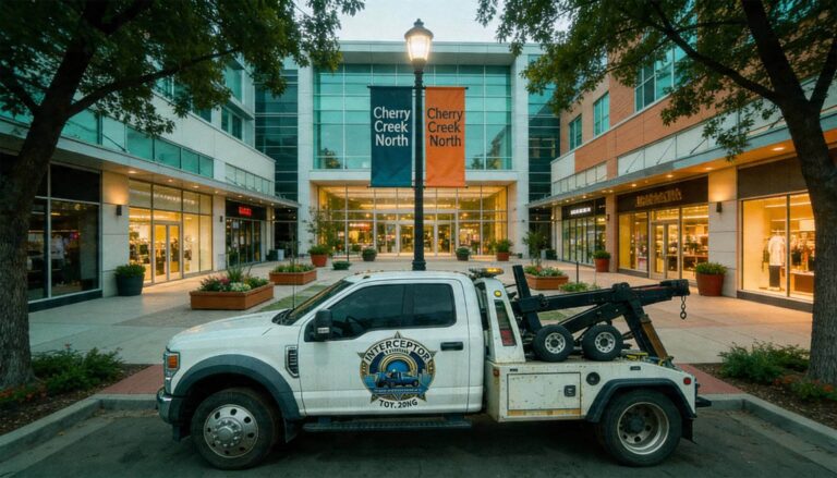 Private Property Towing in Cherry Creek co
