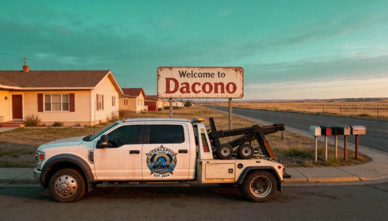 Private Property Towing in Dacono co