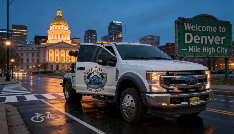 Private Property Towing in Denver colorado