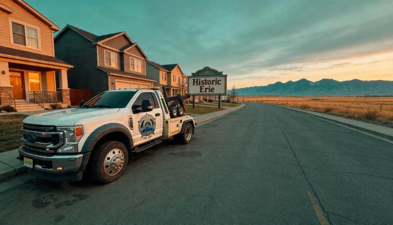 Private Property Towing in Erie colorado