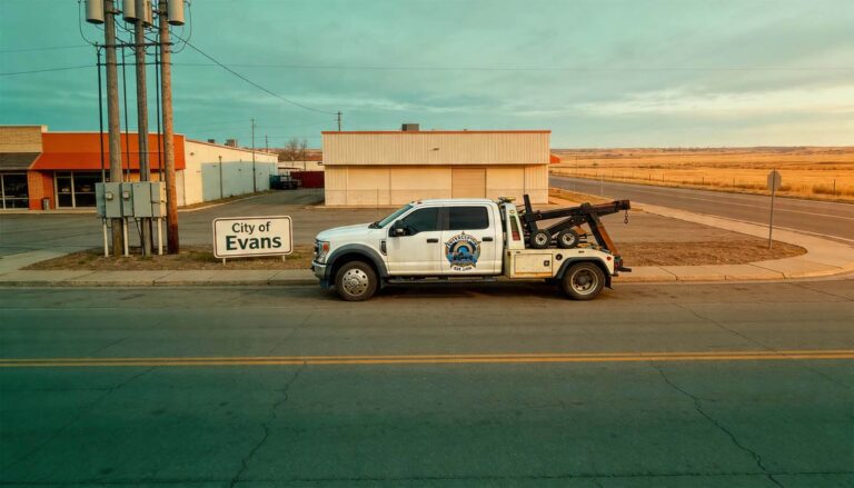 Private Property Towing in evans co