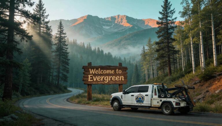 Private Property Towing in Evergreen co
