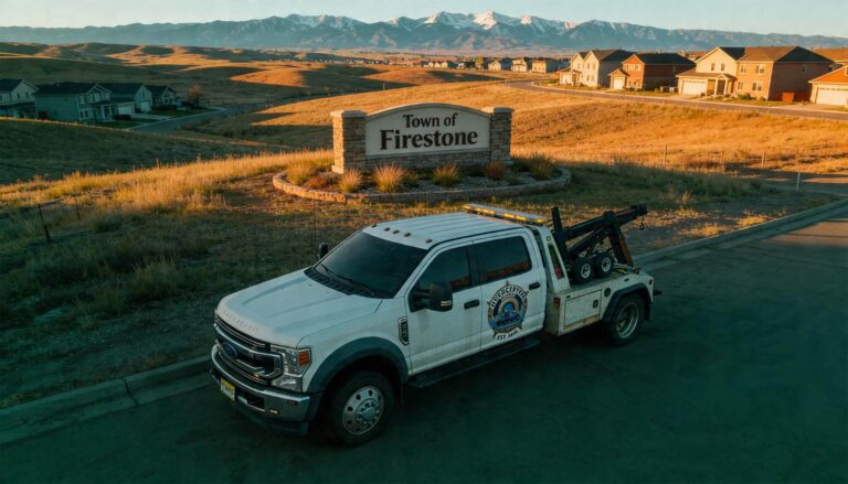 Private Property Towing in Firestone co