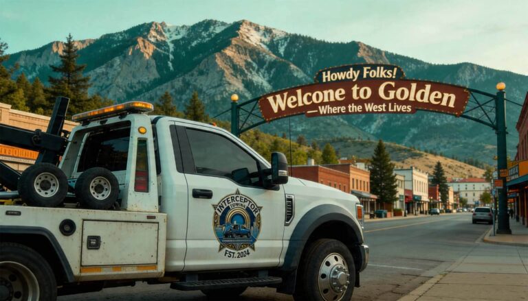 Private Property Towing in Golden co
