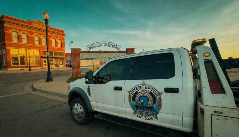 Private Property Towing in Greeley co