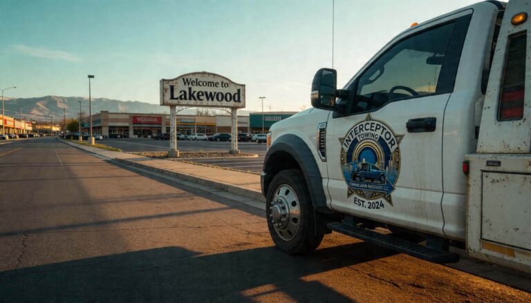 Private Property Towing in Lakewood co