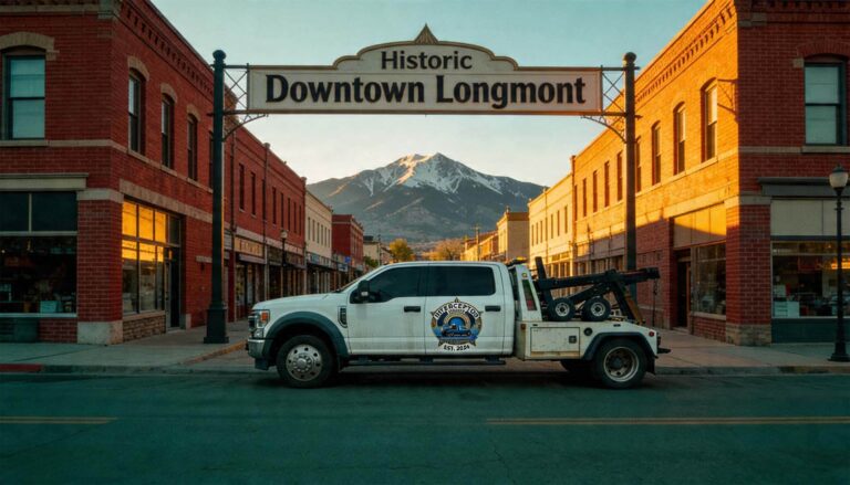 Private Property Towing in Longmont co