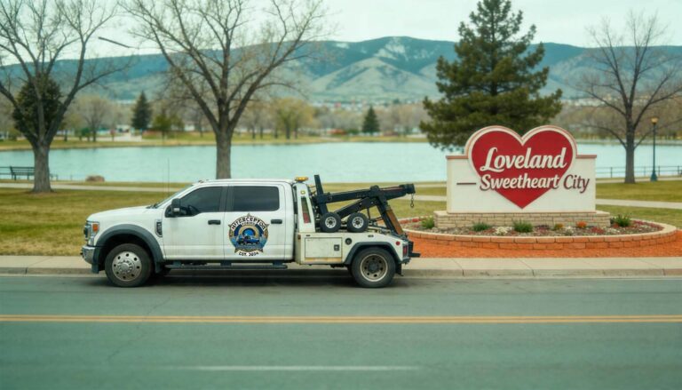 private property towing in loveland co
