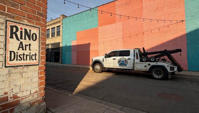 Private Property Towing in RiNo co